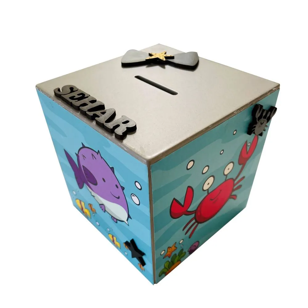 Zooplay Sea Animals Theme Piggy Bank