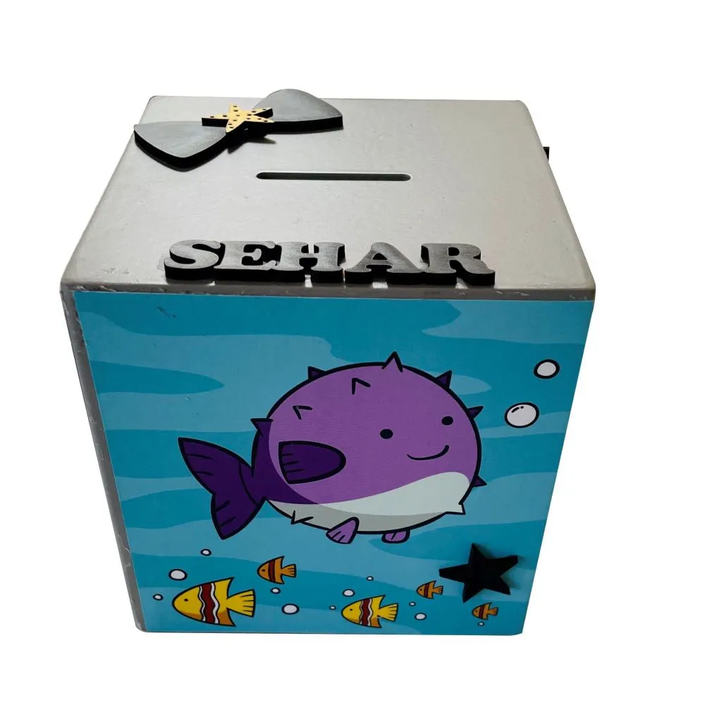 Zooplay Sea Animals Theme Piggy Bank